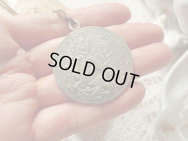 画像9: 【ゲオルクスターラー】【聖ジョルジョ（ゲオルギウス）】ドイツ・アンティーク＆ヴィンテージメダイ (9)