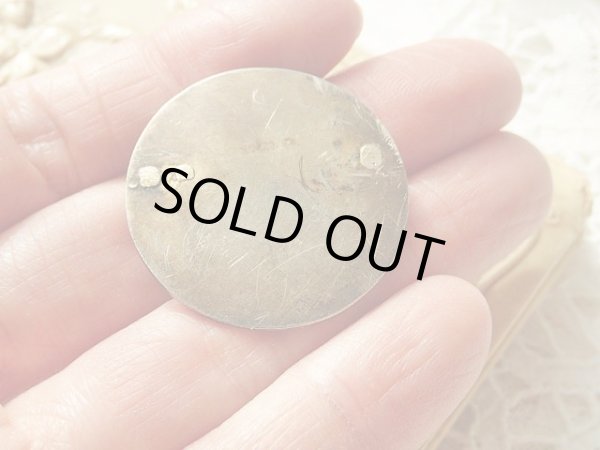 画像10: 【聖ジョルジョ（ゲオルギウス）コイン】【元ブローチ】イタリア・アンティーク＆ヴィンテージ聖品 (10)