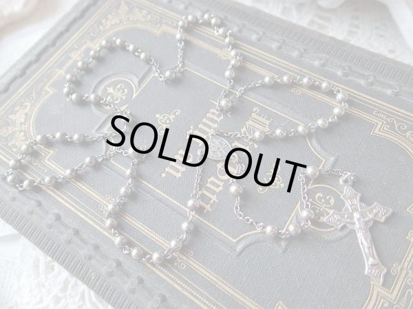 画像11: 【シルバー製フィリグリー（銀線細工）ロザリオケース】【シルバー800ロザリオ】イタリア・アンティーク＆ヴィンテージ聖品 (11)