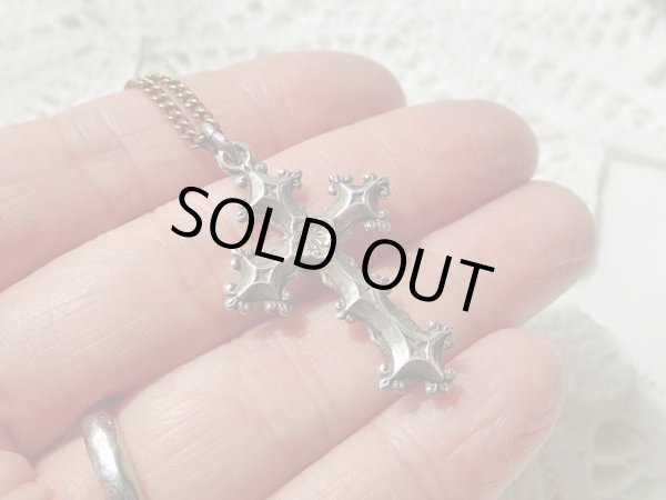 画像11: 【ゴシッククロス】【シルバー】フランス・アンティーク＆ヴィンテージクロス (11)