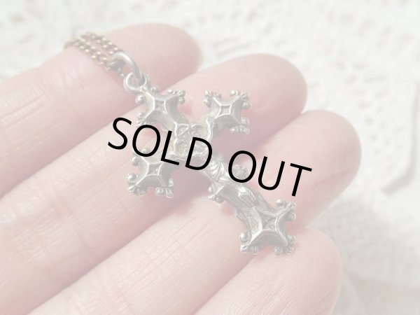 画像10: 【ゴシッククロス】【シルバー】フランス・アンティーク＆ヴィンテージクロス (10)