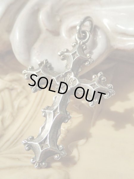 画像4: 【ゴシッククロス】【シルバー】フランス・アンティーク＆ヴィンテージクロス (4)