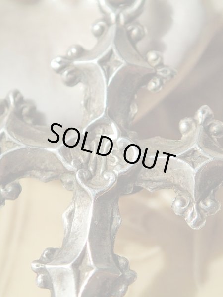 画像5: 【ゴシッククロス】【シルバー】フランス・アンティーク＆ヴィンテージクロス (5)