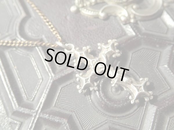 画像8: 【ゴシッククロス】【シルバー】フランス・アンティーク＆ヴィンテージクロス (8)