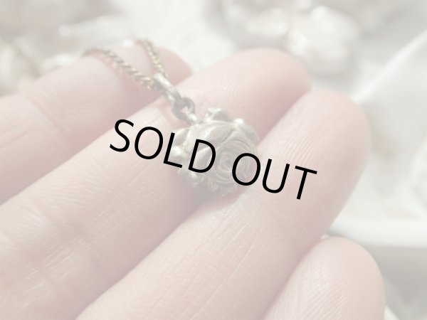 画像6: 【薔薇型】【裏面エナメルメダイ】フランス・アンティーク＆ヴィンテージメダイ (6)