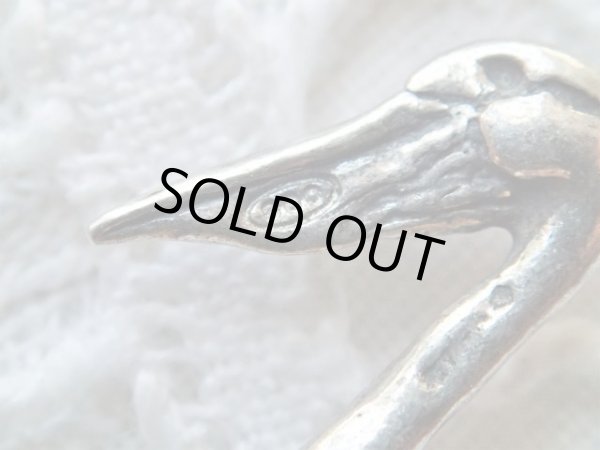 画像7: 【シルバー800製ミニチュアアニマル】【ペリカン】イタリア・アンティーク&ヴィンテージ品 (7)