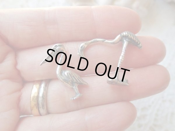 画像9: 【シルバー800製ミニチュアアニマル】【ペリカン】イタリア・アンティーク&ヴィンテージ品 (9)