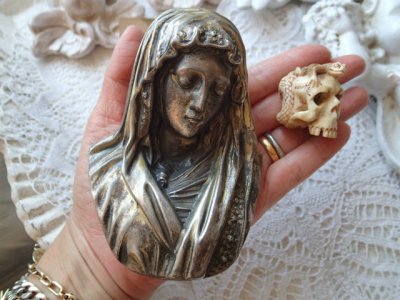 画像1: 【聖母胸像】フランス・アンティーク＆ヴィンテージ聖品