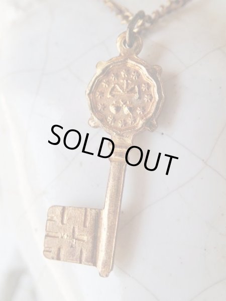 画像4: 【天国の鍵】【無原罪の聖母奇跡のメダイ】イタリア・アンティーク＆ヴィンテージメダイ (4)