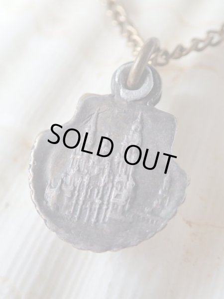 画像3: 【使徒大ヤコブ】【サンティアゴ・デ・コンポステーラ巡礼記念ホタテ貝型スライドメダイ】【聖ジェームズ十字】スペイン・アンティーク＆ヴィンテージメダイ (3)