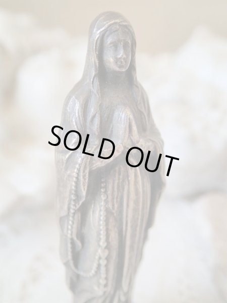 画像3: 【ルルドの聖母】【シルバー製聖像】イタリア・アンティーク＆ヴィンテージ聖品 (3)