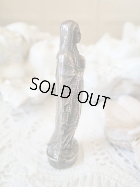 画像4: 【ルルドの聖母】【シルバー製聖像】イタリア・アンティーク＆ヴィンテージ聖品 (4)