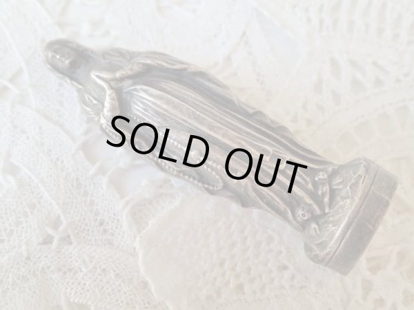 画像7: 【ルルドの聖母】【シルバー製聖像】イタリア・アンティーク＆ヴィンテージ聖品 (7)