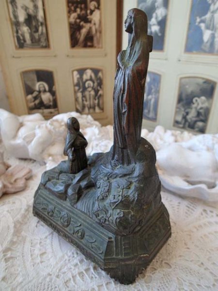 画像3: 【ルルドの聖母オルゴール】【カトリック聖歌ルルドの聖母あめのきさき】フランス・アンティーク＆ヴィンテージ聖品 (3)
