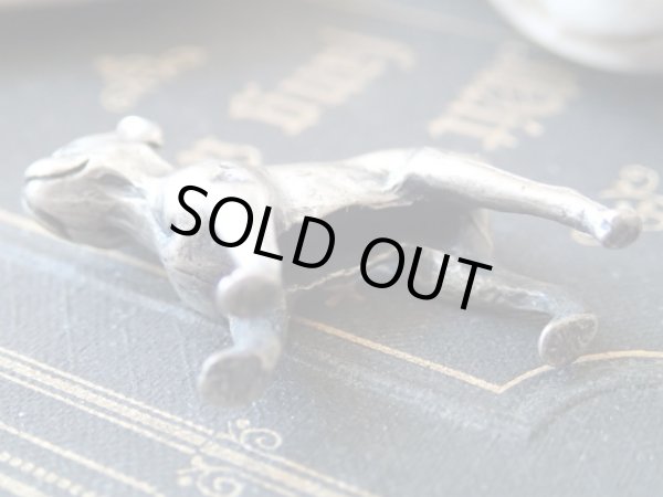 画像8: 【シルバー800製ミニチュアアニマル】【ボクサー犬】イタリア・アンティーク＆ヴィンテージ品 (8)