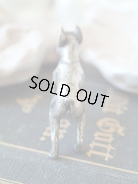 画像4: 【シルバー800製ミニチュアアニマル】【ボクサー犬】イタリア・アンティーク＆ヴィンテージ品 (4)