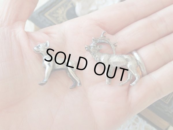 画像10: 【シルバー800製ミニチュアアニマル】【ボクサー犬】イタリア・アンティーク＆ヴィンテージ品 (10)