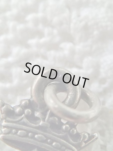 画像7: I様ご予約品【ブルターニュ紋章シンボルエルミーヌ】【王冠を被ったオコジョ】【シルバー製チャーム】フランス・アンティーク＆ヴィンテージ品 (7)