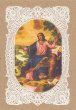 画像1: 【カニヴェ】【12使徒福音記者ヨハネとシンボルの鷲】イタリア・ヴィンテージホーリーカード (1)