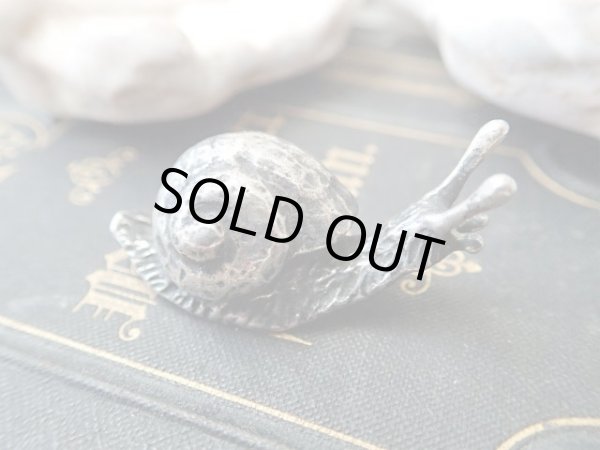 画像2: 【シルバー800製ミニチュアいきもの】【カタツムリ】イタリア・アンティーク＆ヴィンテージ品 (2)