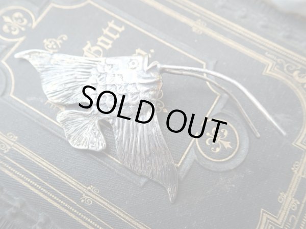 画像8: 【シルバー800製ミニチュアいきもの】【エンゼルフィッシュ】イタリア・アンティーク＆ヴィンテージ品 (8)