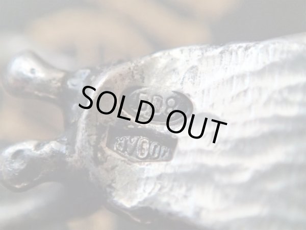 画像7: 【シルバー800製ミニチュアいきもの】【カタツムリ】イタリア・アンティーク＆ヴィンテージ品 (7)