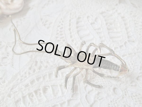 画像9: 【シルバー800製ミニチュアいきもの】【イセエビ】イタリア・アンティーク＆ヴィンテージ品 (9)