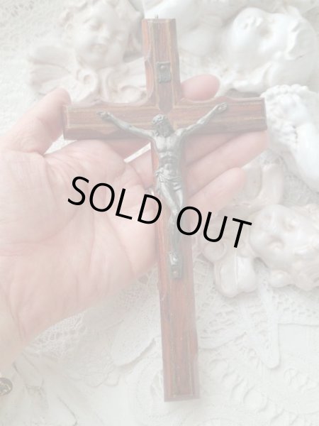 画像8: 【聖職者携帯用聖品BOX入り一式の内1点】【司祭が使用していた十字架】イタリア・アンティーク＆ヴィンテージクロス (8)