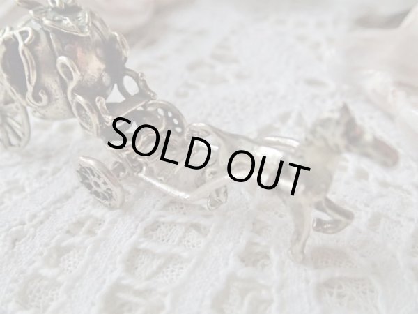 画像7: 【シルバー800製ミニチュア】【かぼちゃの馬車】イタリア・アンティーク＆ヴィンテージ品 (7)