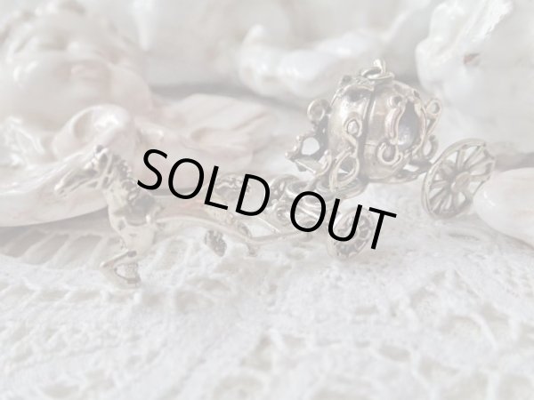 画像4: 【シルバー800製ミニチュア】【かぼちゃの馬車】イタリア・アンティーク＆ヴィンテージ品 (4)