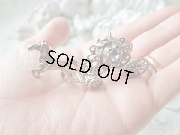 画像12: 【シルバー800製ミニチュア】【かぼちゃの馬車】イタリア・アンティーク＆ヴィンテージ品 (12)