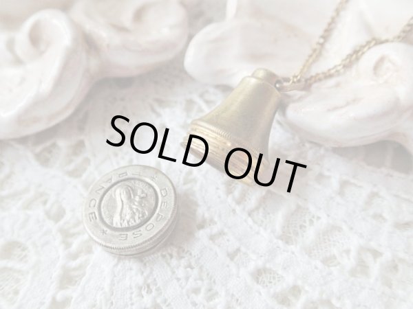 画像3: 【幼きイエスの聖テレーズ】【シーリングスタンプ型ミニロザリオケース】フランス・アンティーク＆ヴィンテージ聖品 (3)