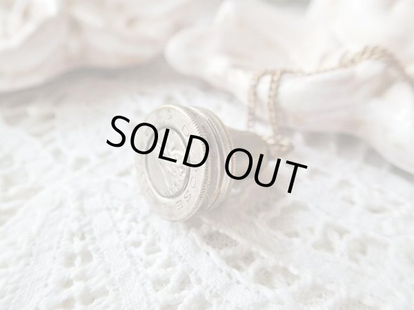 画像10: 【幼きイエスの聖テレーズ】【シーリングスタンプ型ミニロザリオケース】フランス・アンティーク＆ヴィンテージ聖品 (10)