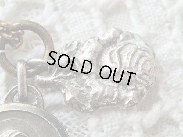 画像6: 【シルバー製リジューの聖テレーズメダイとバラ型メダイセット】フランス・アンティーク＆ヴィンテージメダイ (6)