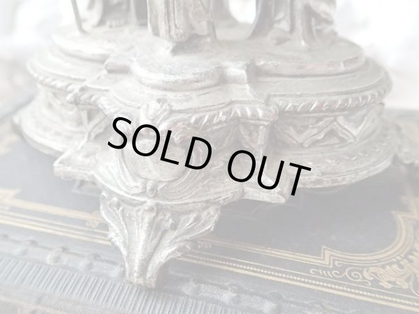 画像9: 【椰子の木陰の聖家族】【土台付き聖像】フランス・アンティーク＆ヴィンテージ聖品 (9)