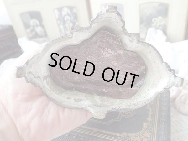 画像11: 【椰子の木陰の聖家族】【土台付き聖像】フランス・アンティーク＆ヴィンテージ聖品 (11)