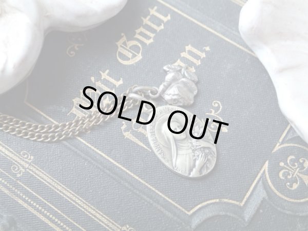 画像5: 【幼きイエスの聖テレーズとバラ型テレーズメダイ2点セット】フランス・アンティーク＆ヴィンテージメダイ (5)