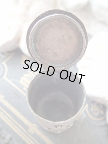 画像10: 【ルルドの聖母】【ノートルダム頭文字ND蓋】【斜め縞にフルールドリス】フランス・アンティーク＆ヴィンテージ聖品 (10)