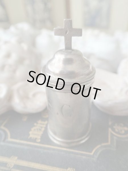 画像2: 【2本連結型聖油入れ元左側】【聖香油S.C】フランス・アンティーク＆ヴィンテージ聖品 (2)