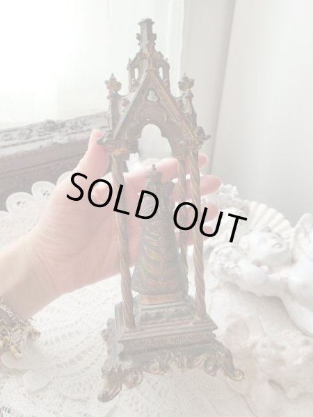 画像17: 【ゴシック聖廟型土台聖母子像】【ロレートの聖母】イタリア・アンティーク＆ヴィンテージ聖品 (17)