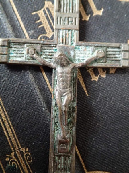 画像4: 【キリスト磔刑十字架】【CROCIFISSO】イタリア・アンティーク＆ヴィンテージクロス (4)