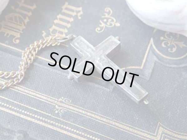 画像10: 【シルバー製クロス型聖遺物入れペンダント】フランス・アンティーク＆ヴィンテージ聖品 (10)