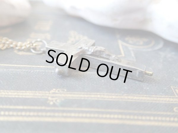 画像8: 【シルバー製クロス型聖遺物入れペンダント】フランス・アンティーク＆ヴィンテージ聖品 (8)