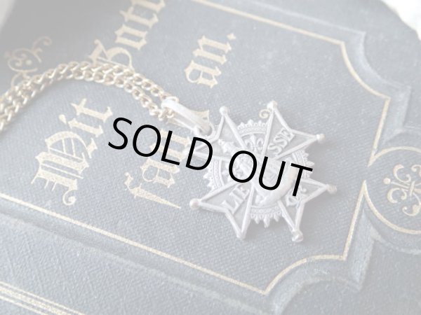 画像5: 【リエス＝ノートル＝ダム】【黒の聖母のメダイ】【マルタクロス型】フランス・アンティーク＆ヴィンテージメダイ (5)