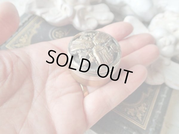 画像12: 【三匹のカナブンと葉っぱ】【ピルケース】フランス・アンティーク＆ヴィンテージ品 (12)