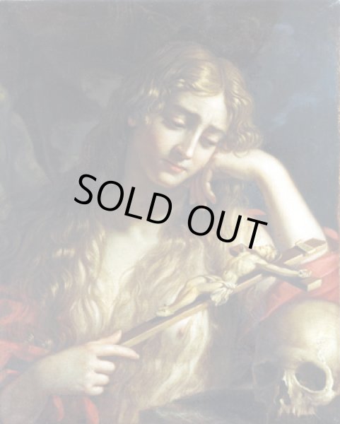 画像18: 【マグダラのマリア】【サントボームの洞窟】【4人の天使に天に運ばれるマグダラのマリア】【銅製】フランス・アンティーク＆ヴィンテージメダイ (18)