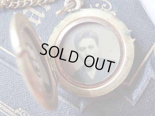 画像9: 【24金鍍金】【ヤドリギとアイビー】【19世紀末当時の写真入り】フランス・アンティーク＆ヴィンテージ品 (9)