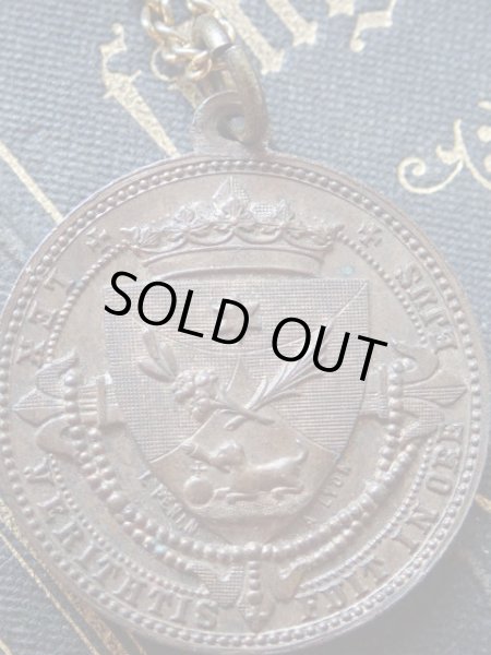 画像7: 【L・PENIN作】【グスマンの聖ドミニコ】【ドミニコ会創設者】フランス・アンティーク＆ヴィンテージメダイ (7)