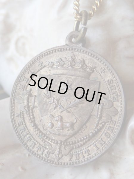 画像4: 【L・PENIN作】【グスマンの聖ドミニコ】【ドミニコ会創設者】フランス・アンティーク＆ヴィンテージメダイ (4)