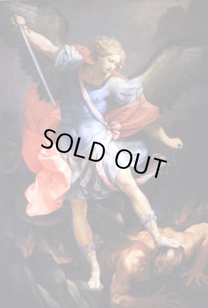 画像14: 【モン・サン・ミシェル巡礼記念メダイ】【大天使ミカエル】【隠しエルミーヌ・プラン】フランス・アンティーク＆ヴィンテージメダイ (14)